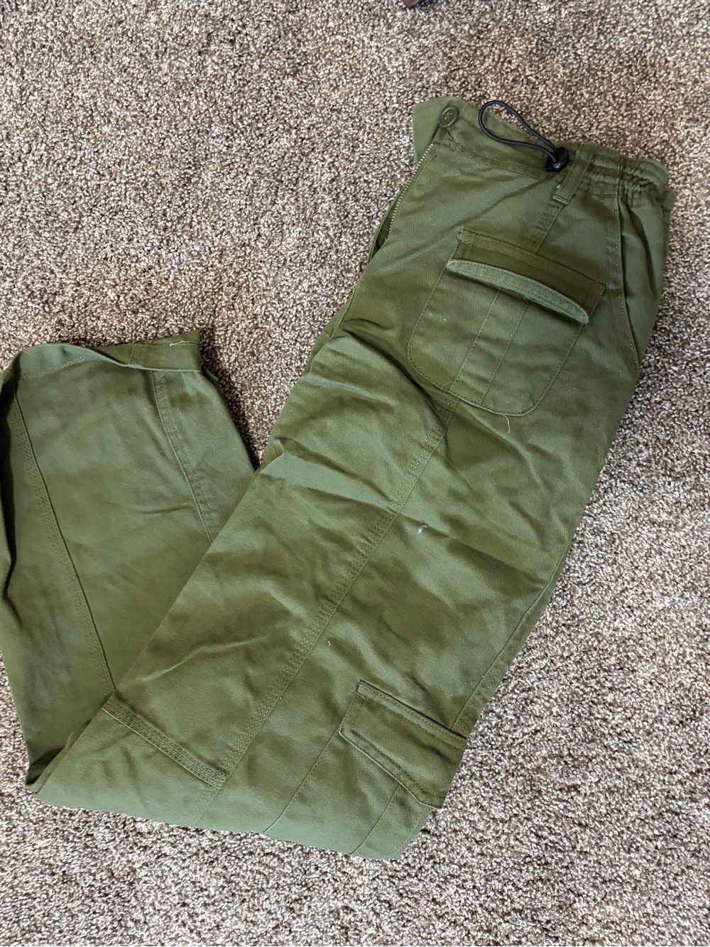 Brandy Melville Olive Green Cargo Pants